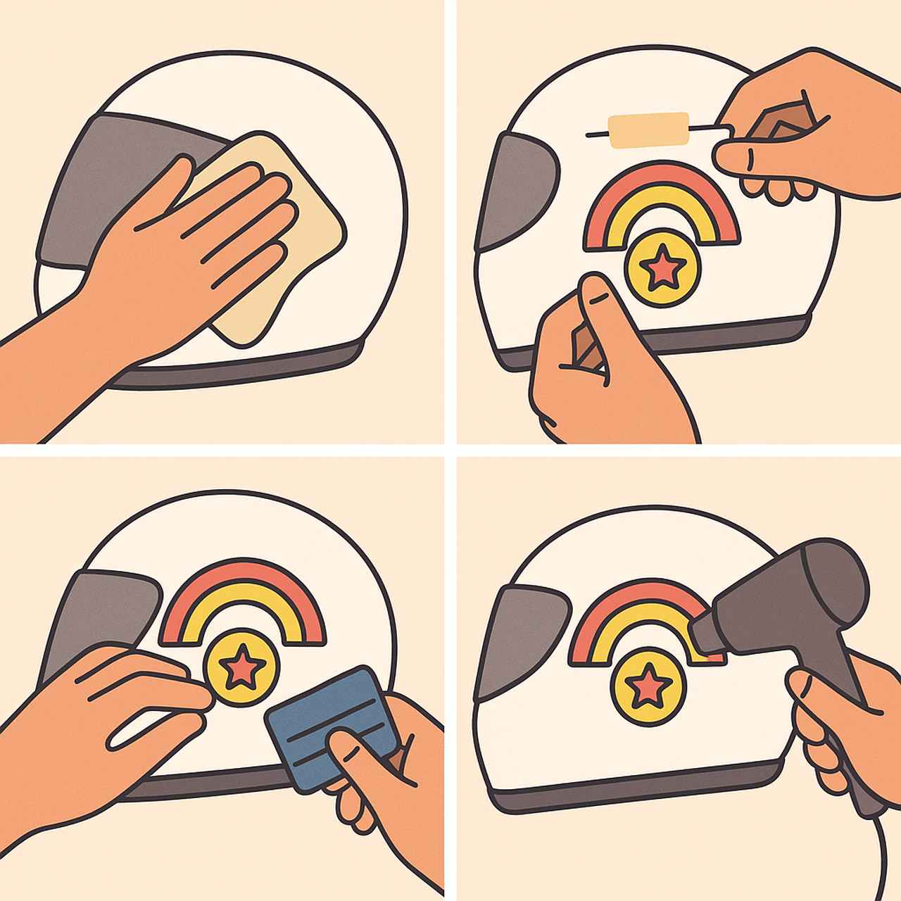 画像: 失敗しない貼り方TIPS