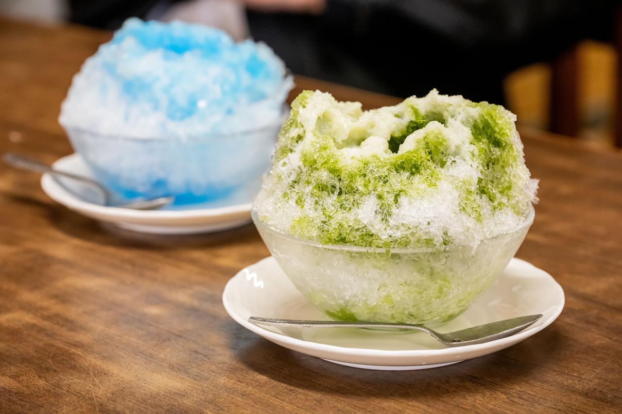 画像2: 長瀞でかき氷を食べる