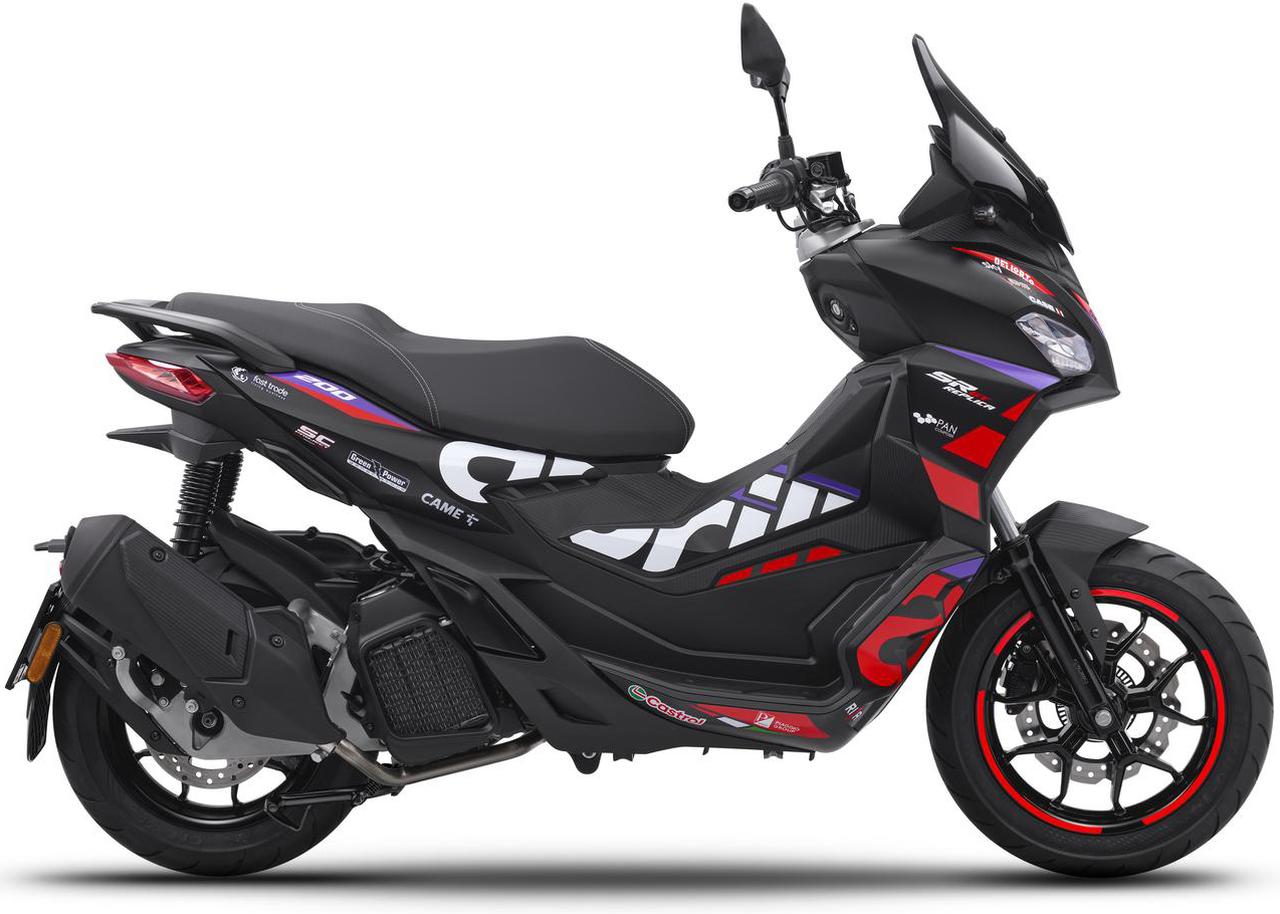 画像2: アプリリア「SR GT 200 レプリカ」2025年モデル発売！ MotoGPマシンのスピリットが宿るスポーティなグラフィックを採用