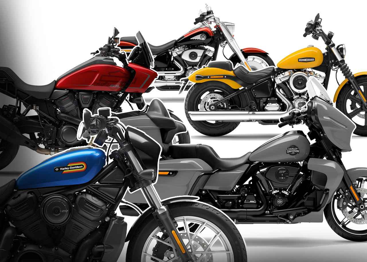 画像: 【2025年モデル情報】ハーレーダビッドソンの15機種の日本仕様車とその価格- webオートバイ