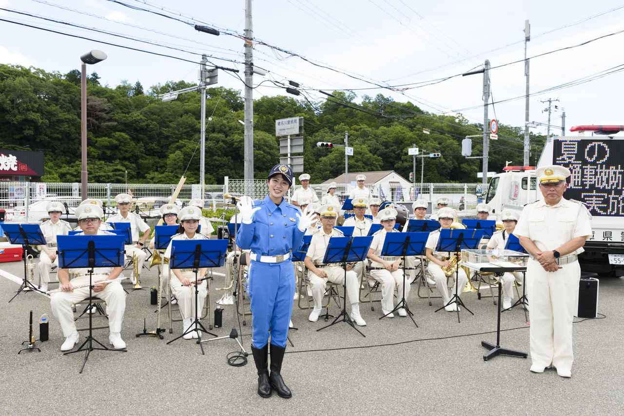 画像4: 梅ちゃんが1日交通安全大使で登場！「バイクの日 二輪車事故防止キャンペーン」開催レポート