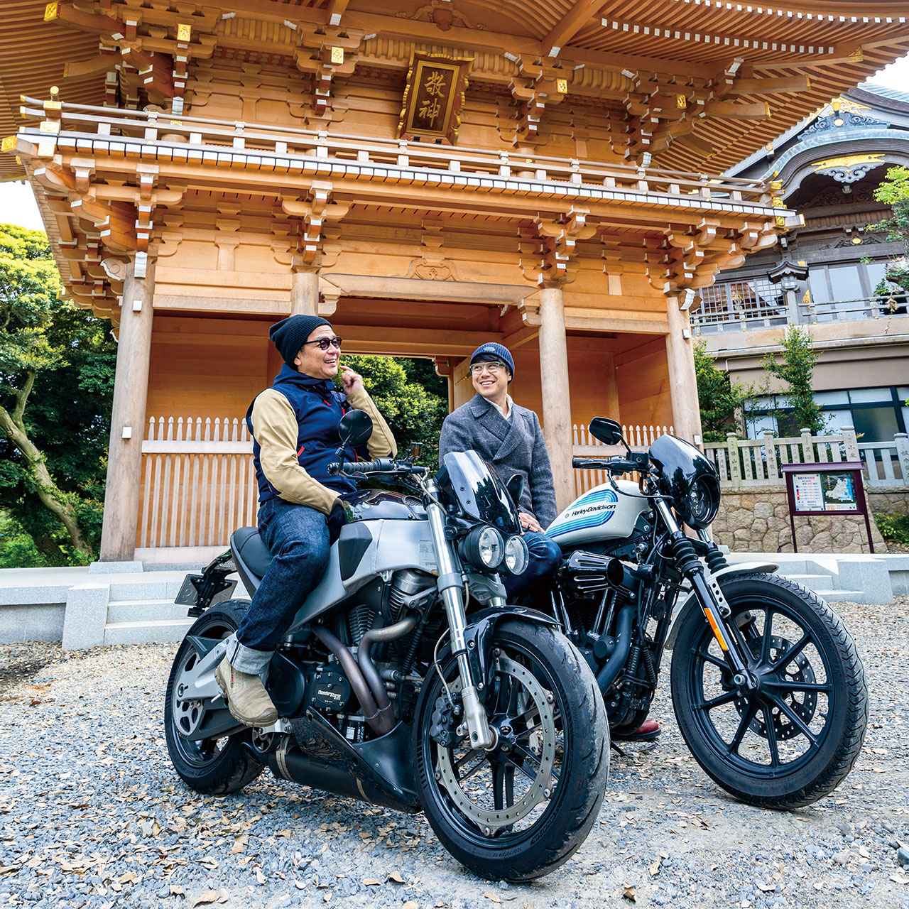 画像 : 1番目の画像 - 【写真33枚】荒川眞一郎さんとゆくバイク旅【神社ソムリエ・佐々木優太の開運ツーリング】 - webオートバイ