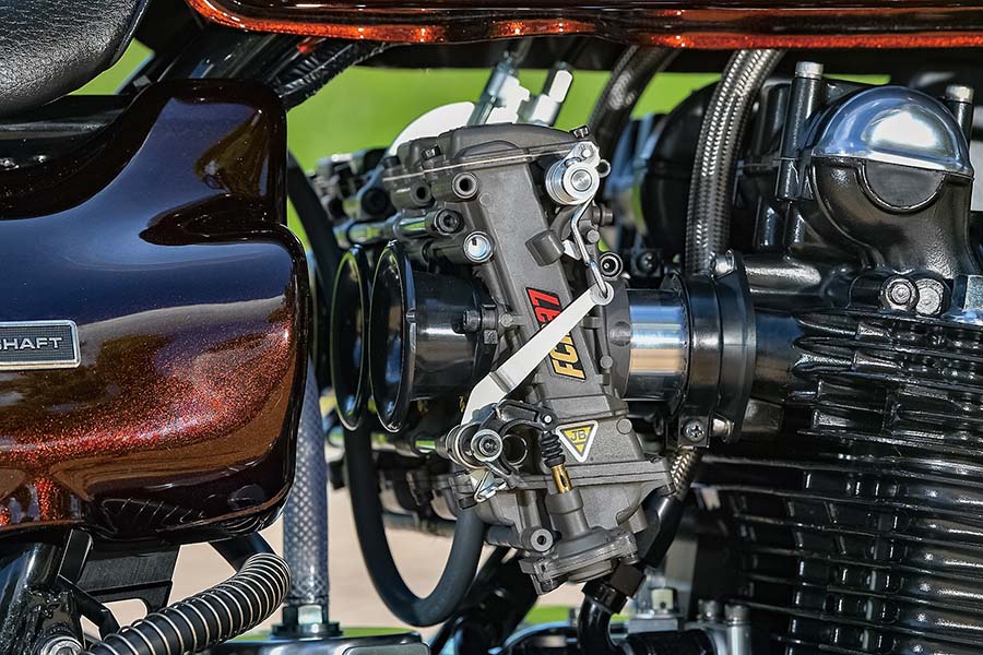 画像 : 8番目の画像 - 【写真11枚】ACサンクチュアリー Z1（カワサキ Z1）18インチコンプリート車両に加わる効果的な熱対策 - webオートバイ