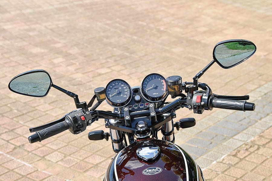 画像 : 3番目の画像 - 【写真11枚】ACサンクチュアリー Z1（カワサキ Z1）18インチコンプリート車両に加わる効果的な熱対策 - webオートバイ