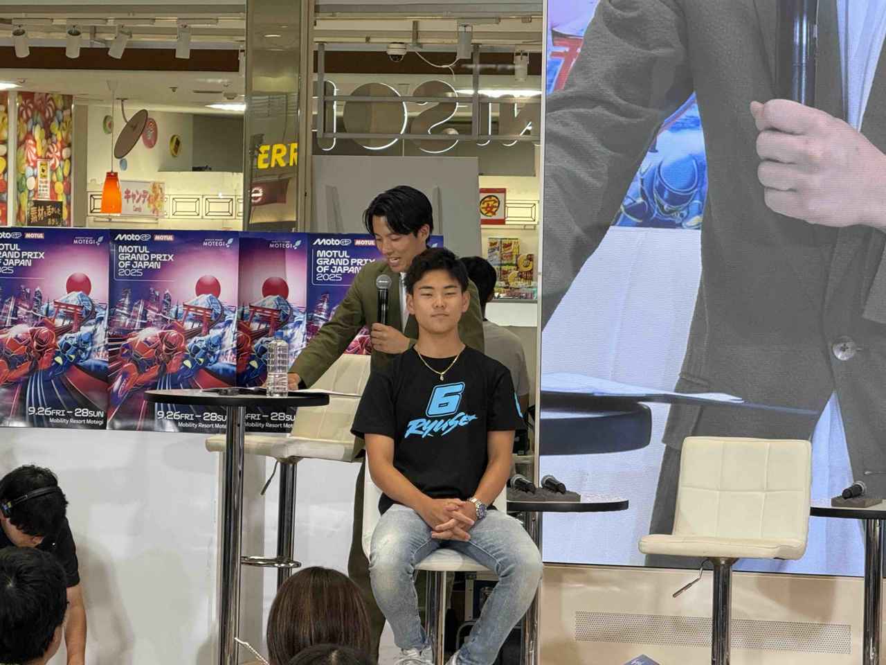 画像9: 小椋藍選手・國井勇輝選手・山中琉聖選手が登場！ MotoGPスペシャルトークショーを観覧してきました【葉月美優のバイクライフレポート】