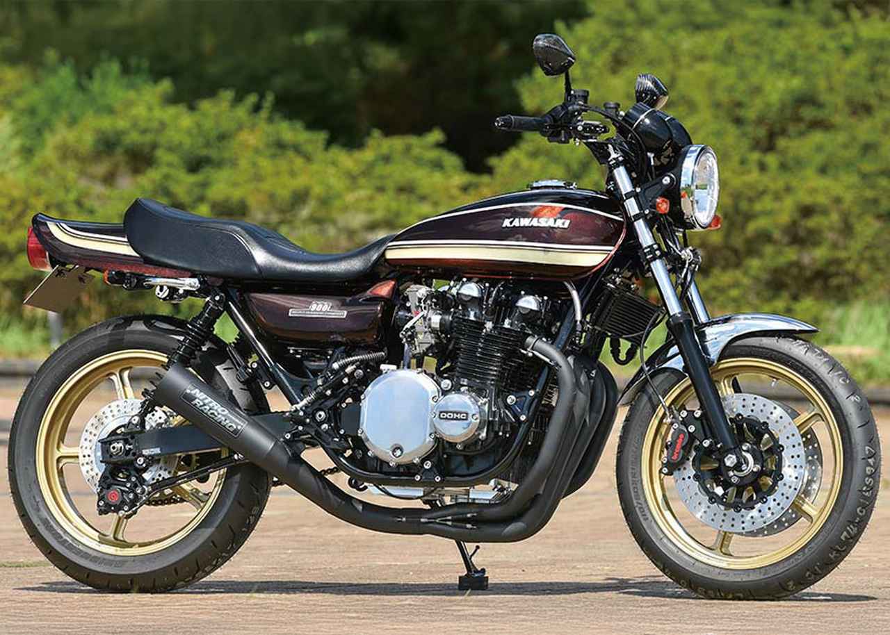 画像 : 1番目の画像 - 【写真11枚】ACサンクチュアリー Z1（カワサキ Z1）18インチコンプリート車両に加わる効果的な熱対策 - webオートバイ