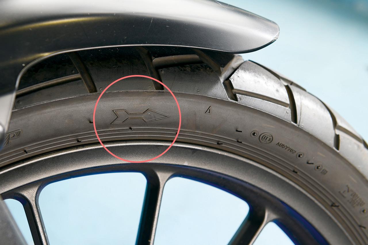画像: 中古車の購入時はローテンション(回転方向)を一応確認!