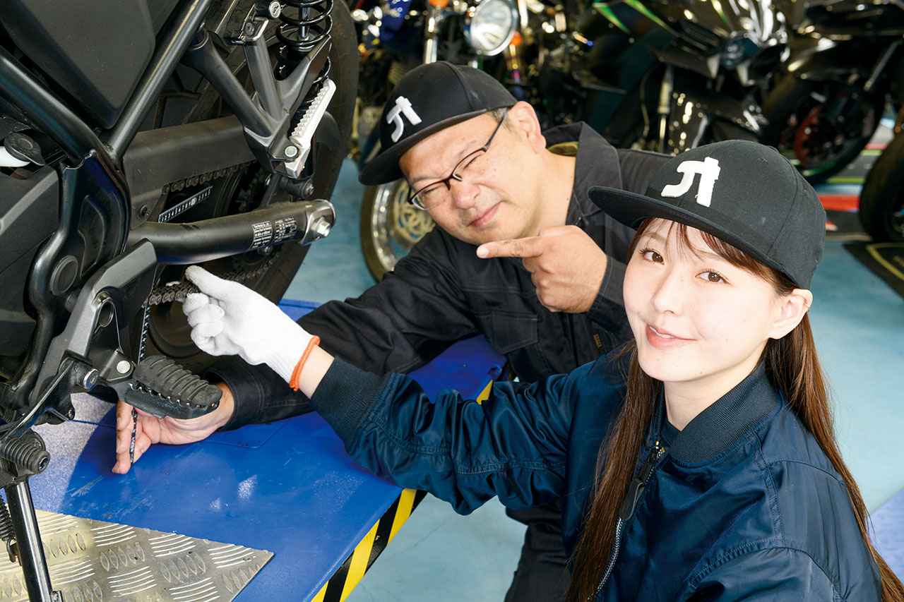 画像: 3.チェーンのたるみ&スプロケットの確認