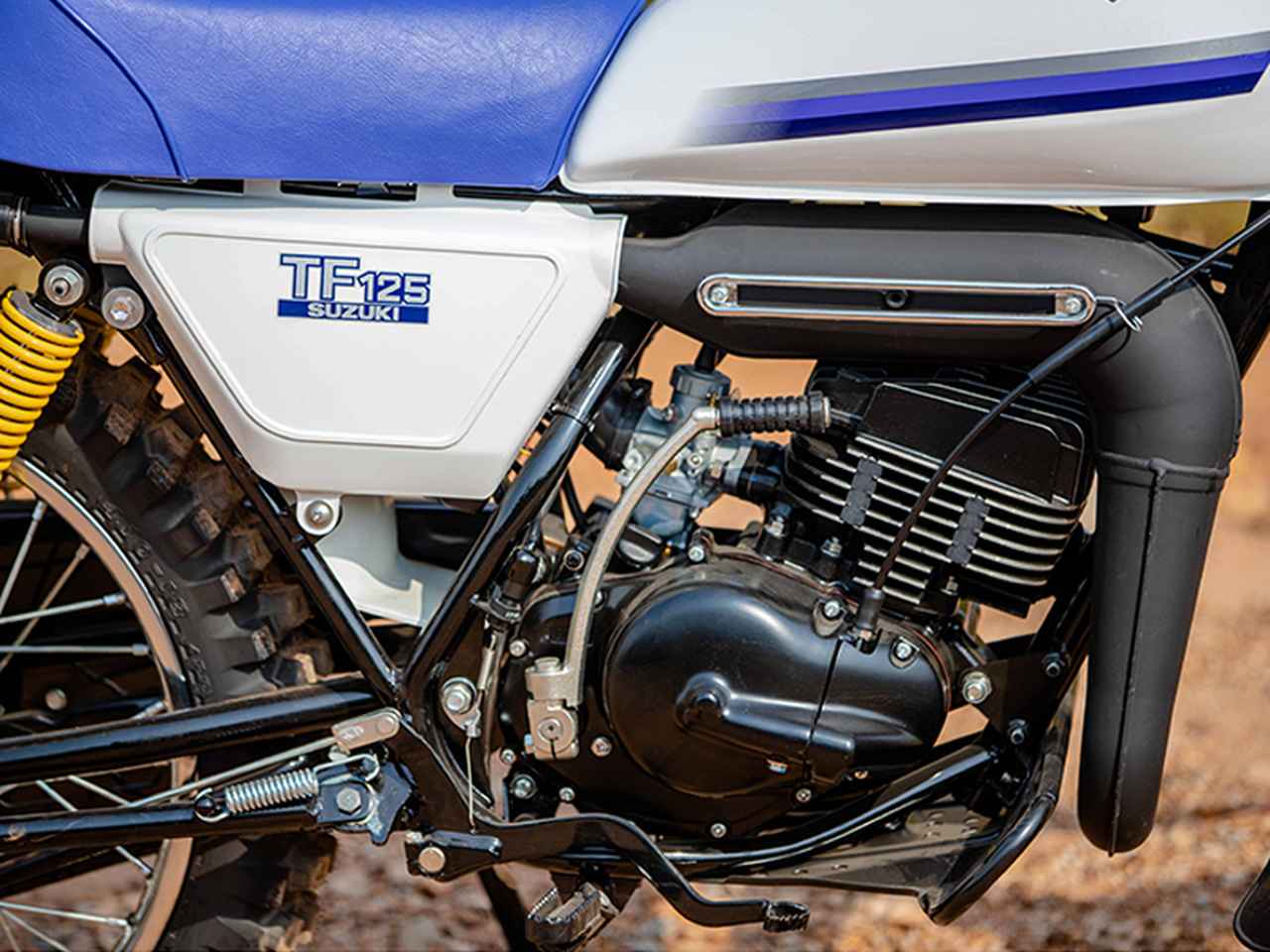 画像1: 【今も現役の70's 2スト！】ハスラーの末裔・スズキ「TF125」はアフリカで愛され続ける【世界でがんばる!! 日本メーカーの珍車大図鑑 Vol.5】