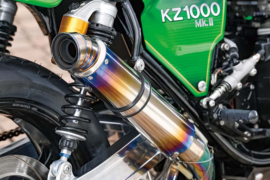 画像 : 9番目の画像 - 【写真12枚】ACサンクチュアリー Z1000Mk.II（カワサキ Z1000Mk.II） - webオートバイ