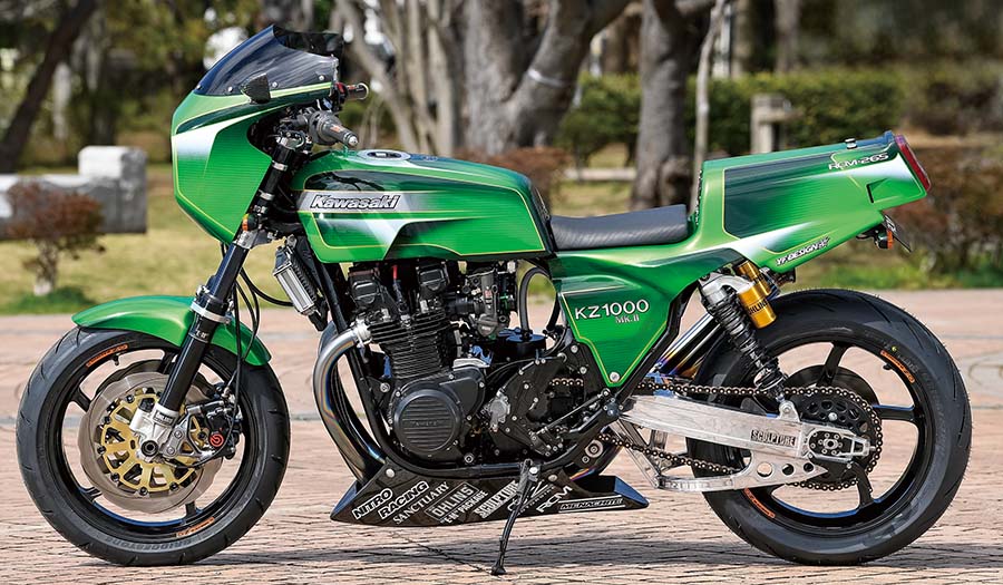 画像 : 2番目の画像 - 【写真12枚】ACサンクチュアリー Z1000Mk.II（カワサキ Z1000Mk.II） - webオートバイ