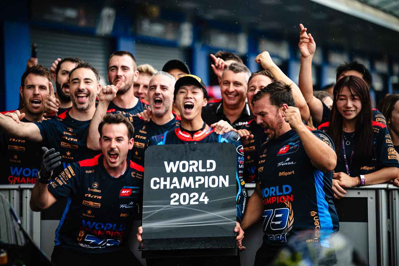 画像: 2024年、Moto2クラスで世界王者に輝いた小椋藍。