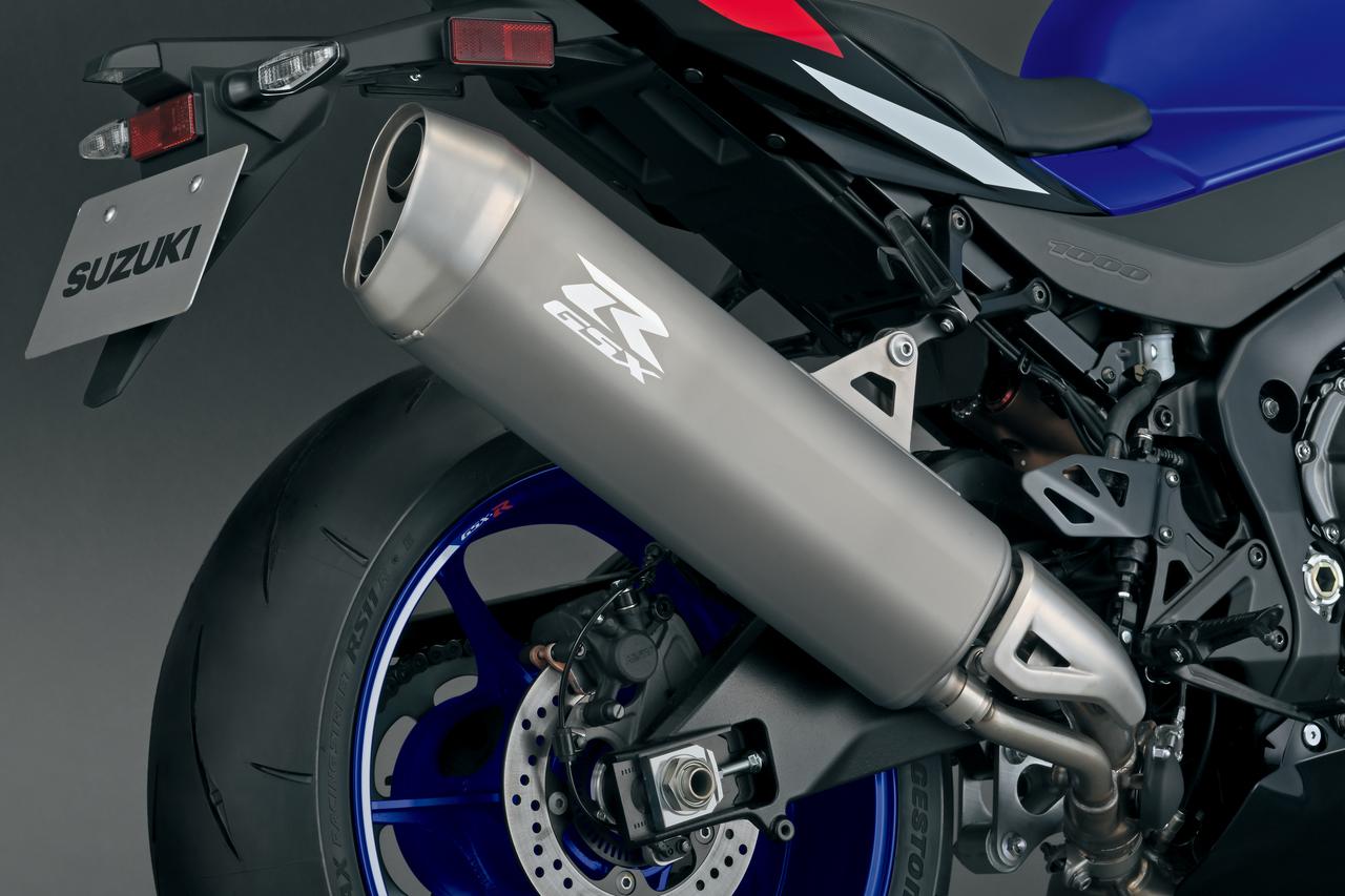 画像8: 【世界初公開!!】新型スズキ「GSX-R1000R」登場! ウイングレット装備&熟成エンジンでシリーズ40周年を飾る記念モデル!