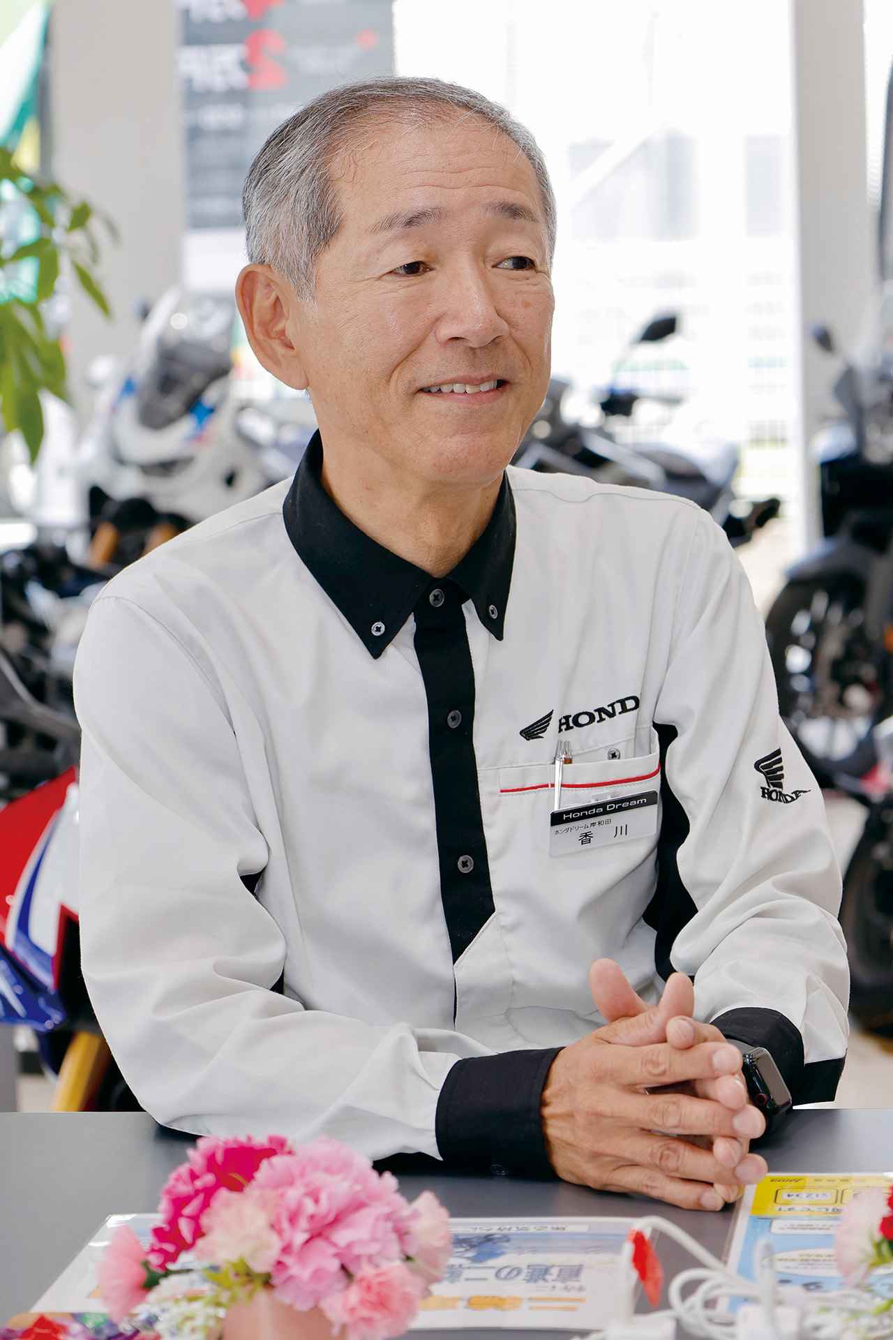 画像: 香川 充茂 店長/Honda Dream岸和田 取締役 二輪事業部長