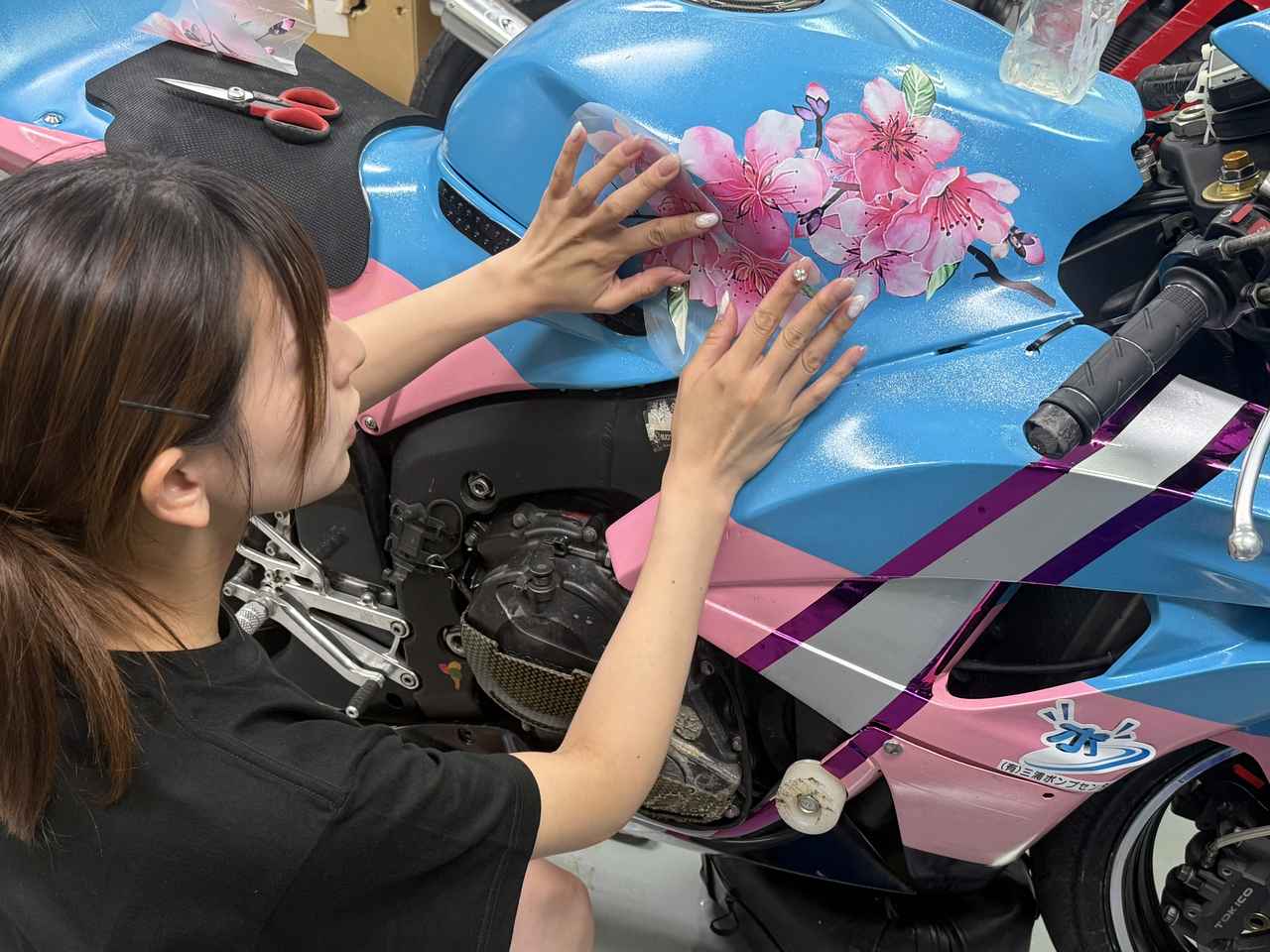画像1: タイヤもキラキラで嬉しい!