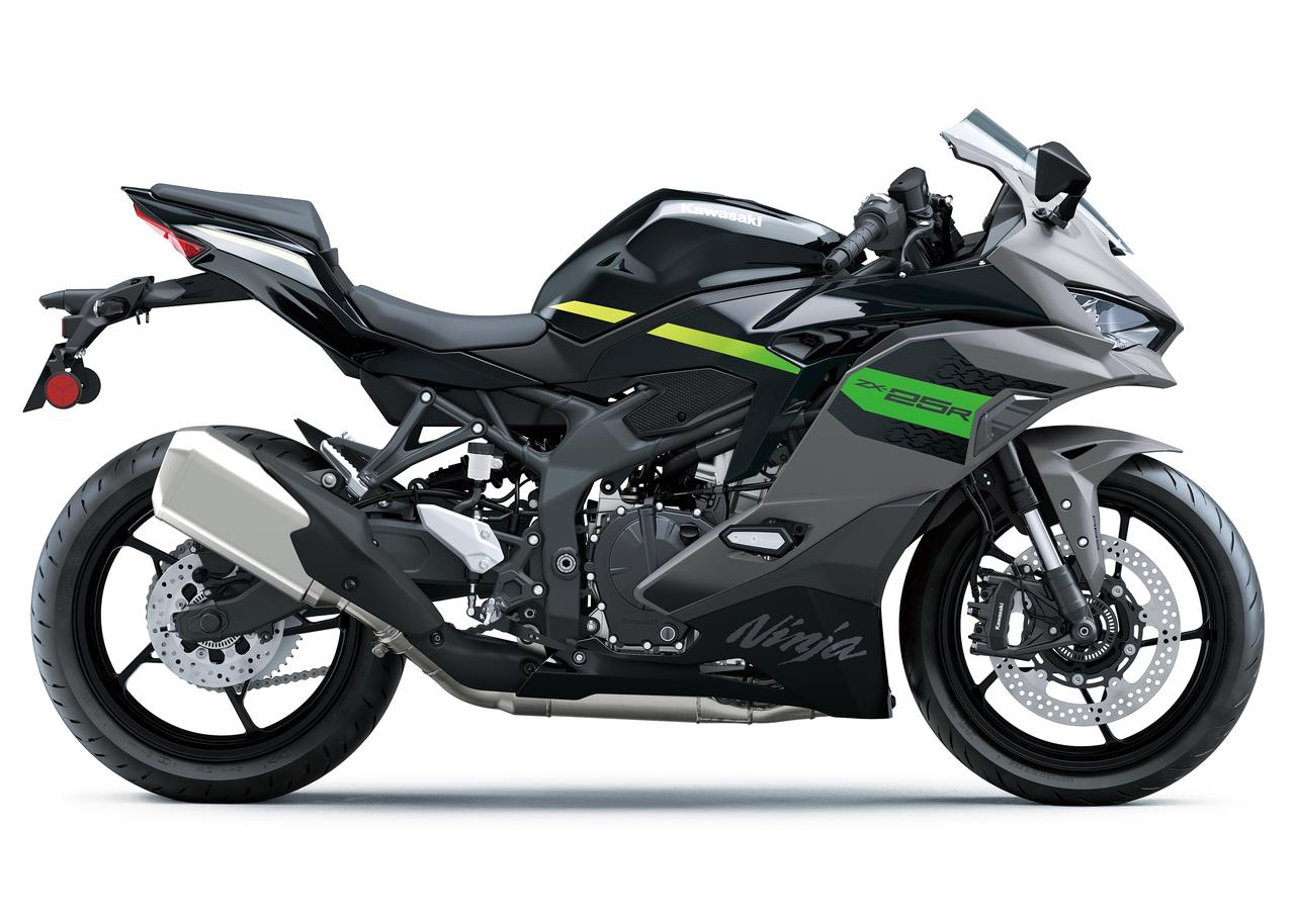 画像2: Ninja ZX-25R SE｜メタリックマットグラファイトグレー×メタリックスパークブラック
