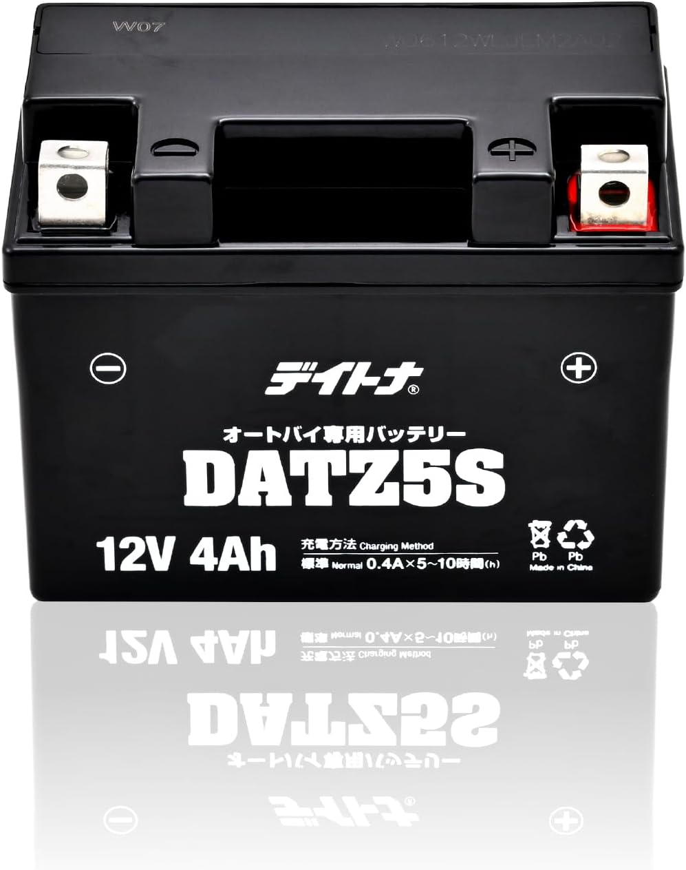 画像: デイトナ(Daytona) 【Amazon.co.jp 限定】YTZ5S互換品 バイク用 バッテリー 12V 密閉型 ゲルタイプ メンテナンスフリー 液入り充電済み DATZ5S amzn.to