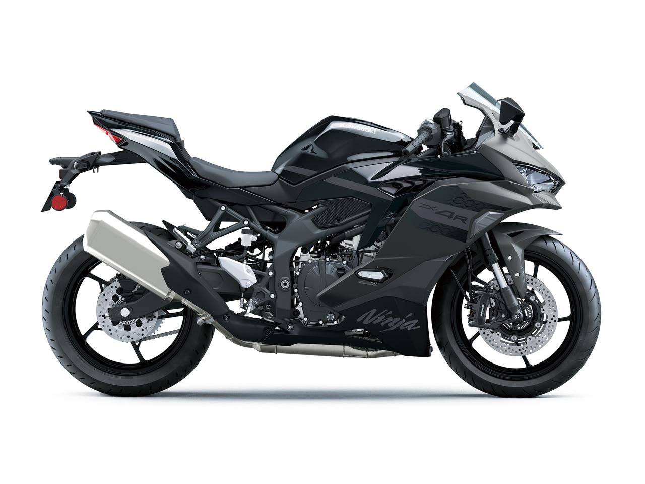 画像3: Ninja ZX-4R SE｜メタリックマットグラフェンスチールグレー×メタリックスパークブラック（GY2）