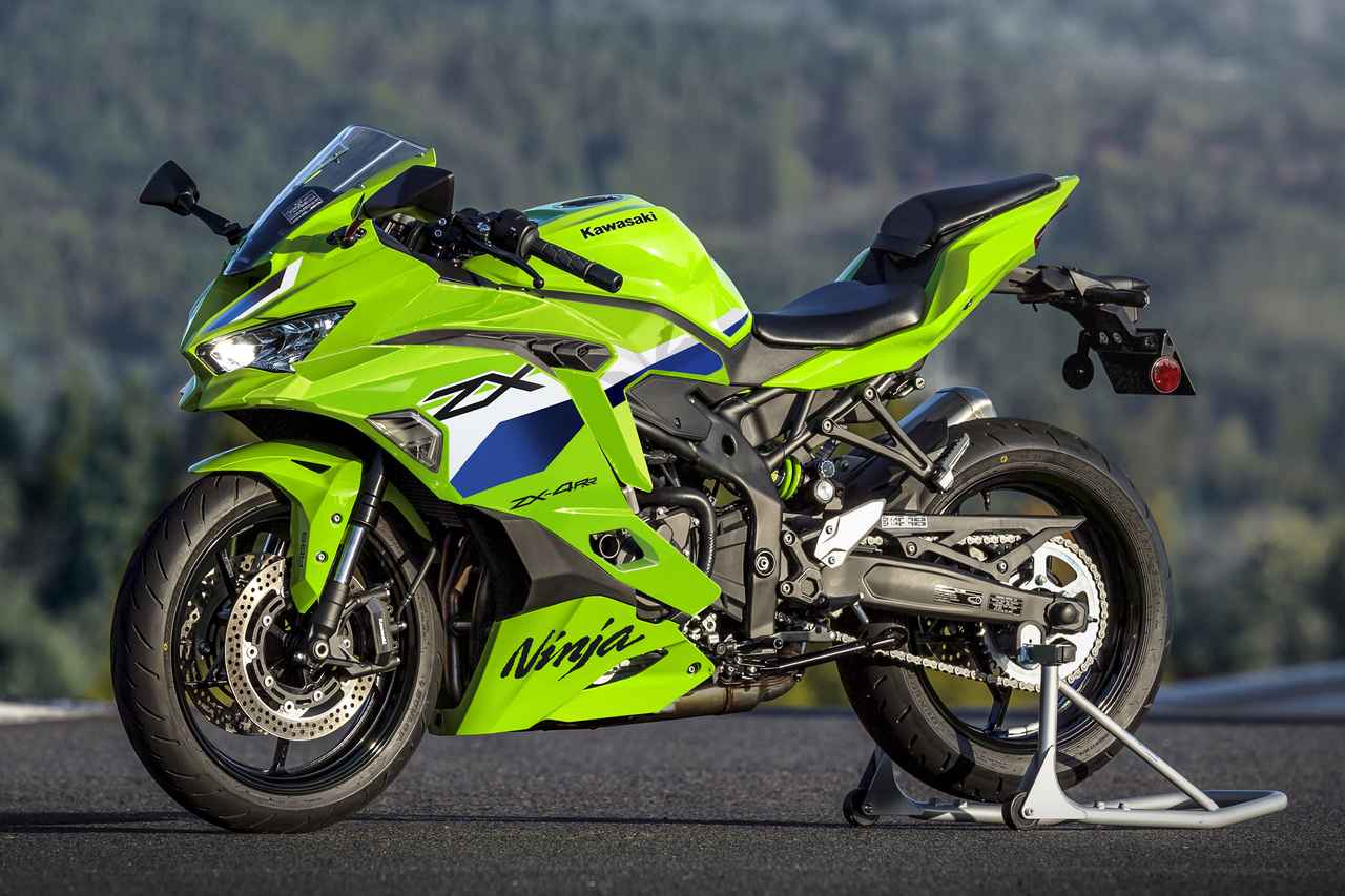 画像 : 4番目の画像 - 【写真8枚】カワサキ「Ninja ZX-4RR」2026年モデル - webオートバイ