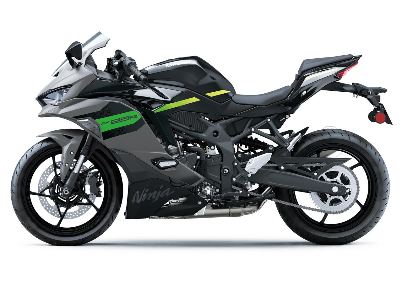 画像3: Ninja ZX-25R SE｜メタリックマットグラファイトグレー×メタリックスパークブラック