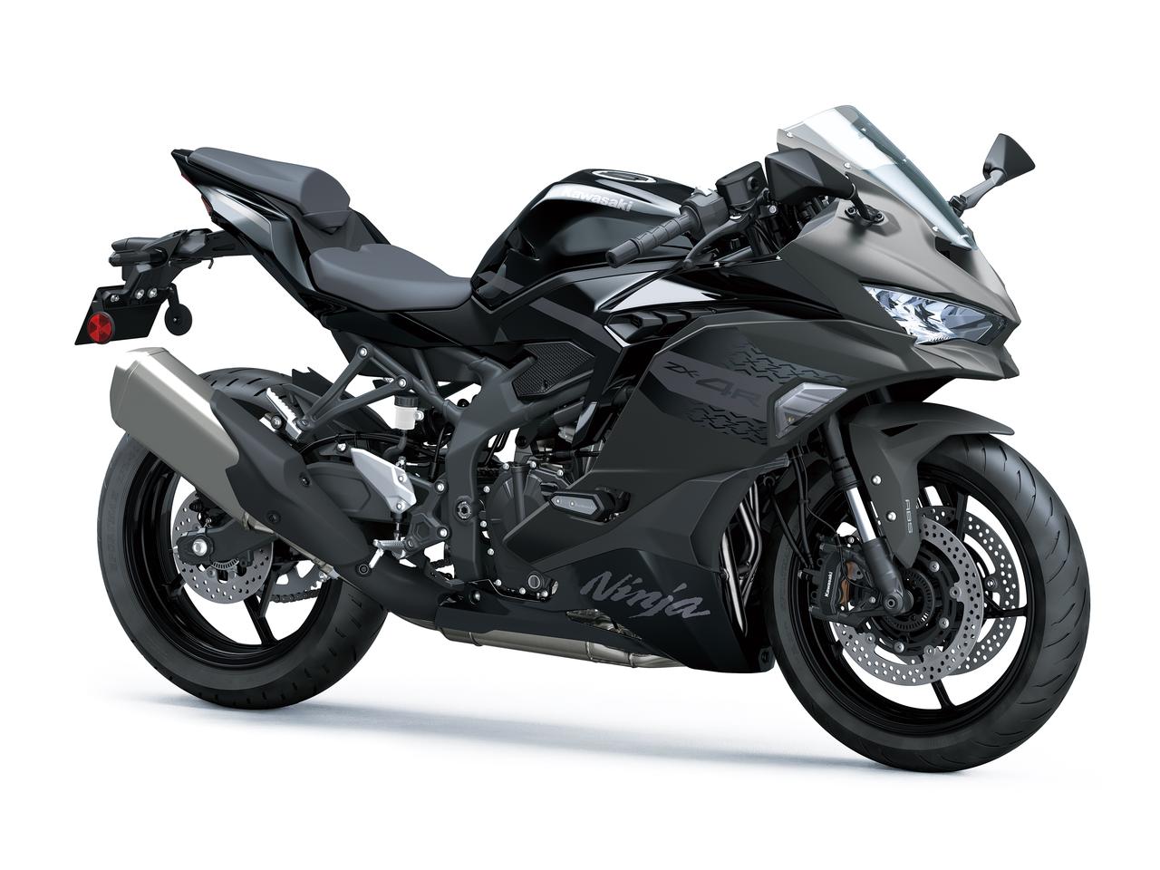 画像2: Ninja ZX-4R SE｜メタリックマットグラフェンスチールグレー×メタリックスパークブラック（GY2）