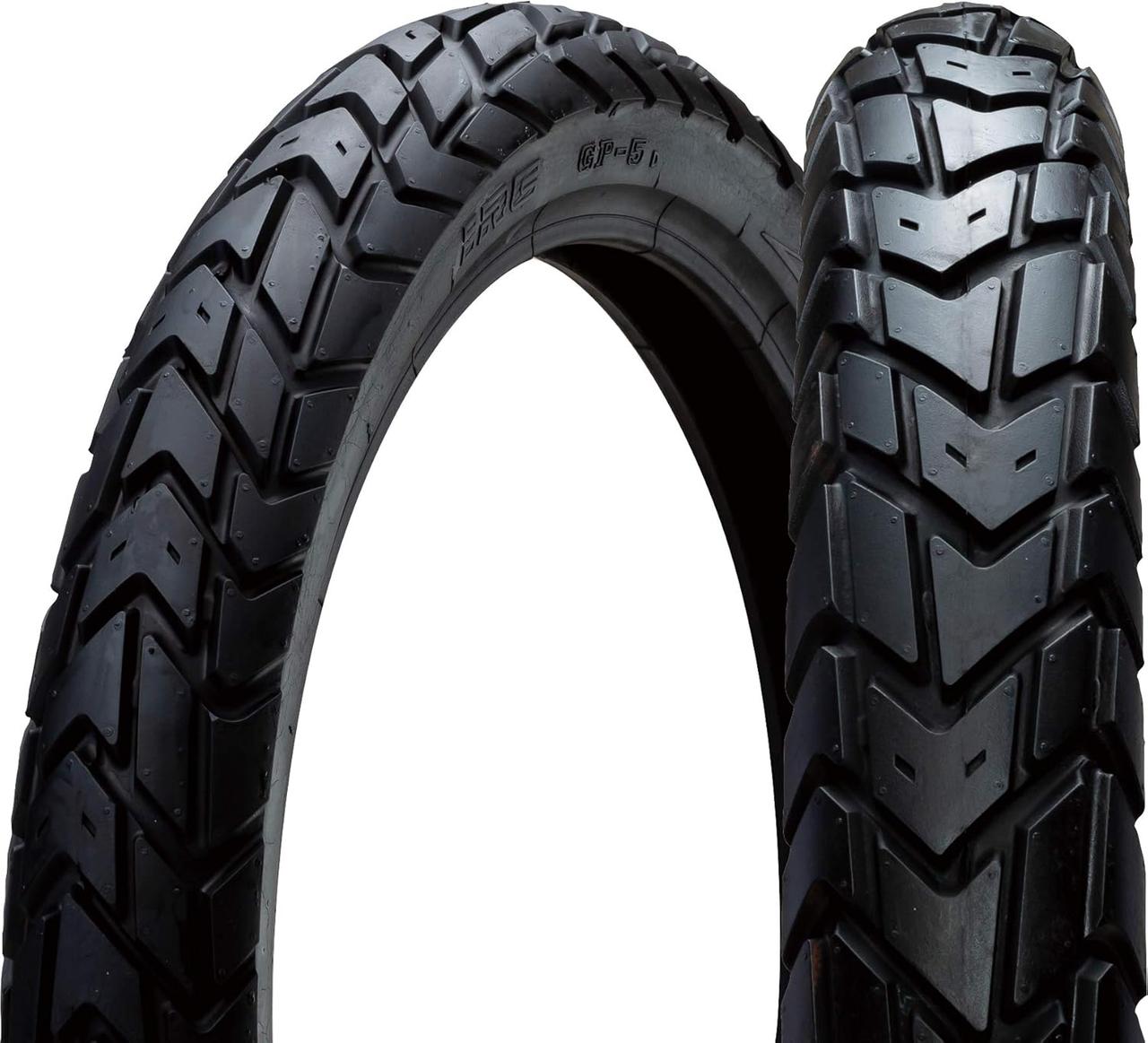 画像: IRC(アイアールシー)井上ゴムバイクタイヤ GP-5 リア 80/90-17 44P チューブタイプ(WT) 107583 amzn.to