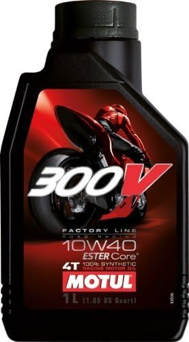 画像: モチュール(Motul) 300V FACTORY LINE ROAD RACING (300V ファクトリーライン ロードレーシング) 10W40 バイク用100%化学合成オイル 1L[正規品] 11102311 amzn.to