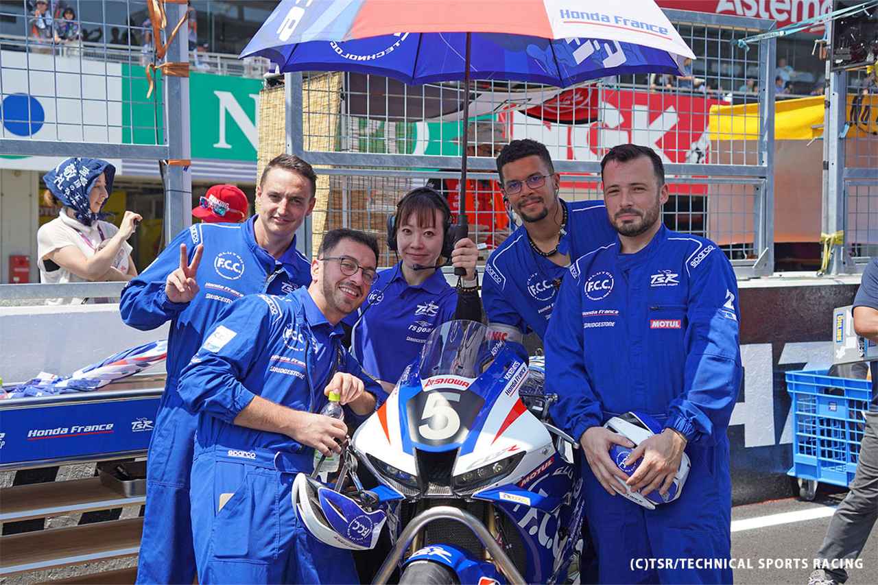 画像5: F.C.C. TSR Honda France、鈴鹿8耐は無念のリタイア…| 残り1戦、ボルドールでの逆襲へ