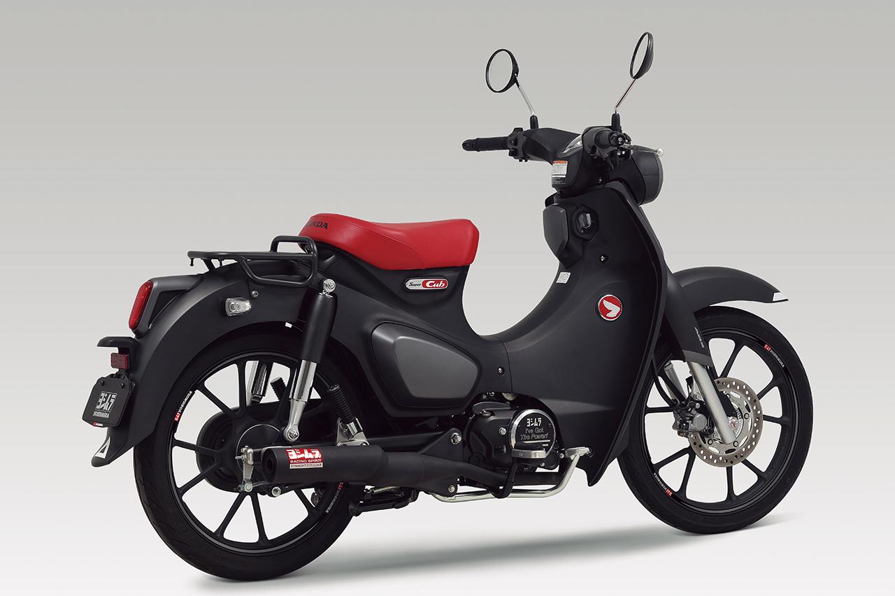 画像: YOSHIMURA 機械曲ストレート762サイクロン 政府認証※2021~2024 ホンダ「スーパーカブC125」用(税込6万500円)