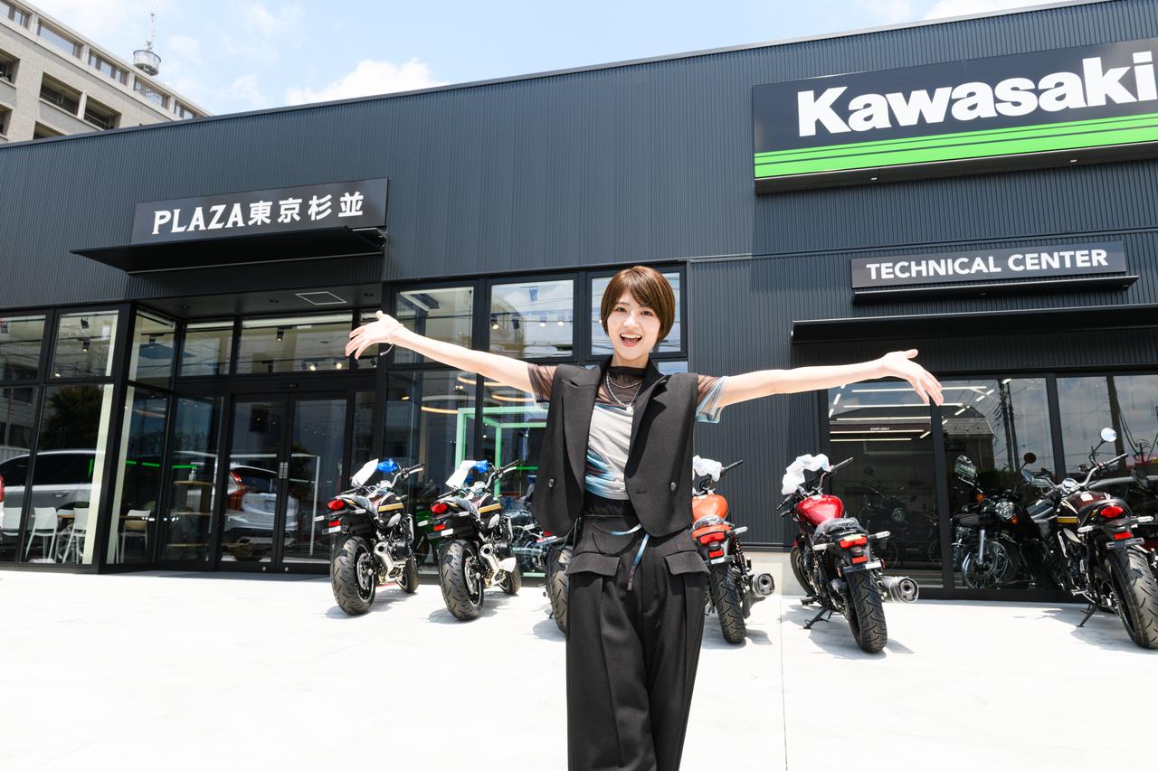 画像: 若月さんがバイクを購入したのは、井の頭通り沿い、吉祥寺駅から車で約10分の距離にある「カワサキプラザ東京杉並」。