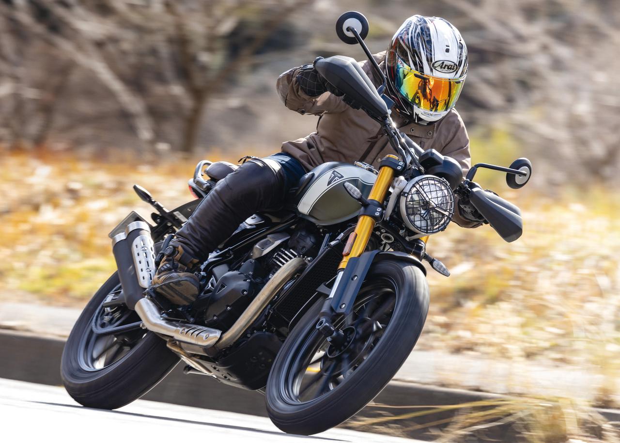 画像: トライアンフ「スクランブラー400X」インプレ - webオートバイ