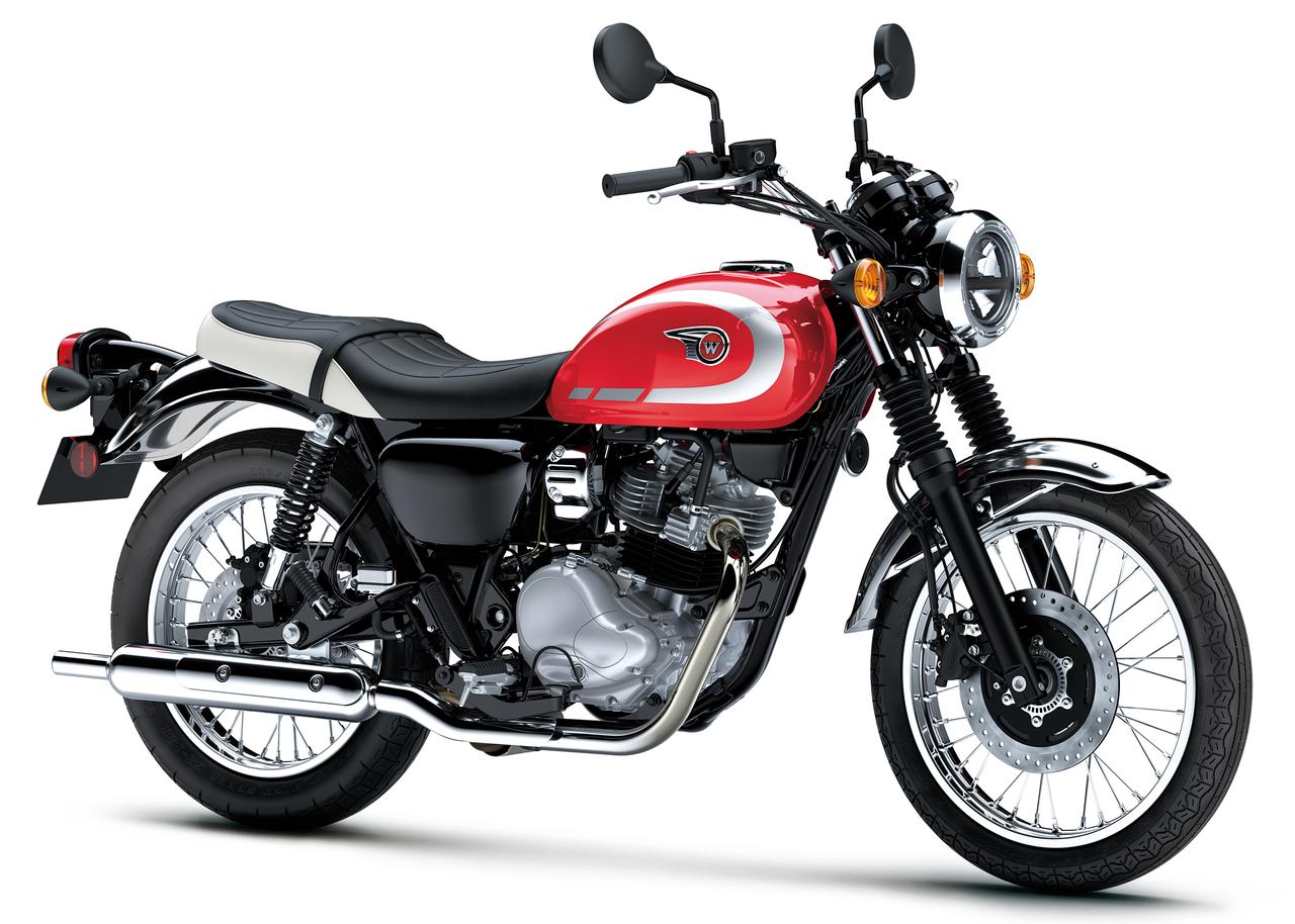 画像2: カワサキ「W230」2026年モデル発表！ カラーバリエーションを一新し、シブい新色と派手な新色が登場、あなたはどっち派？
