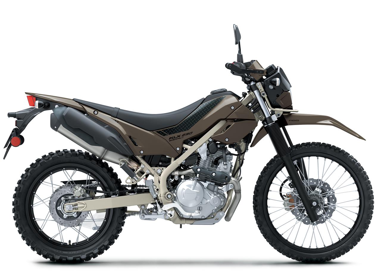 画像3: シートが低い、だけじゃない！ カワサキ「KLX230シェルパS」が新登場｜カラーは3色展開で2025年9月15日に発売