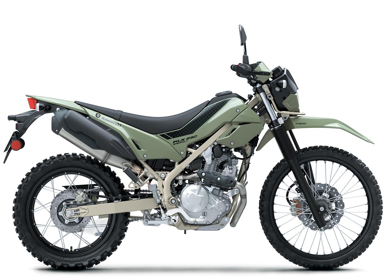 画像2: シートが低い、だけじゃない！ カワサキ「KLX230シェルパS」が新登場｜カラーは3色展開で2025年9月15日に発売