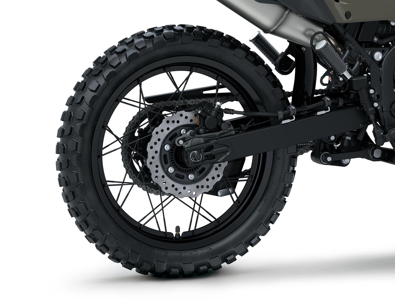 画像9: 【新機種登場！】シェルパベースのタフな1台！ カワサキ「KLX230 DF」がデビュー