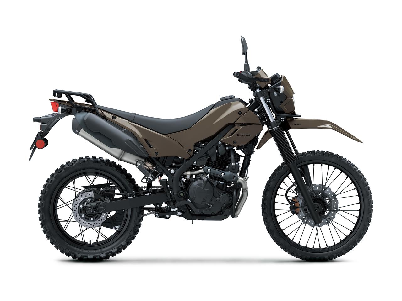 画像1: 【新機種登場！】シェルパベースのタフな1台！ カワサキ「KLX230 DF」がデビュー