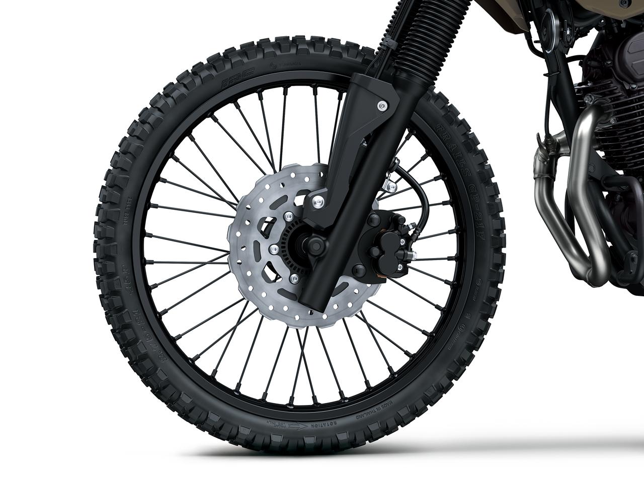 画像8: 【新機種登場！】シェルパベースのタフな1台！ カワサキ「KLX230 DF」がデビュー
