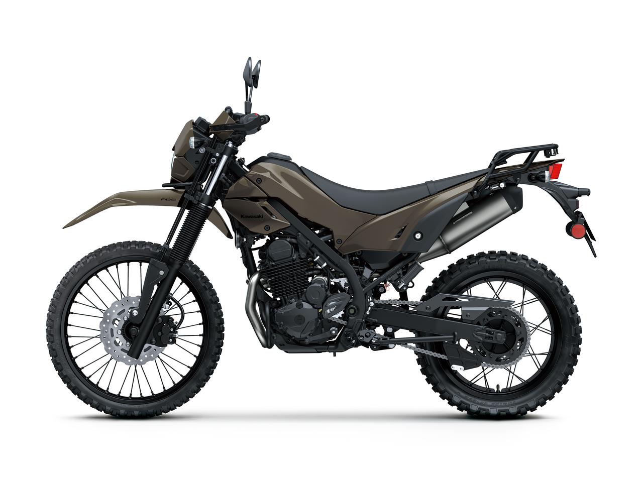 画像2: 【新機種登場！】シェルパベースのタフな1台！ カワサキ「KLX230 DF」がデビュー