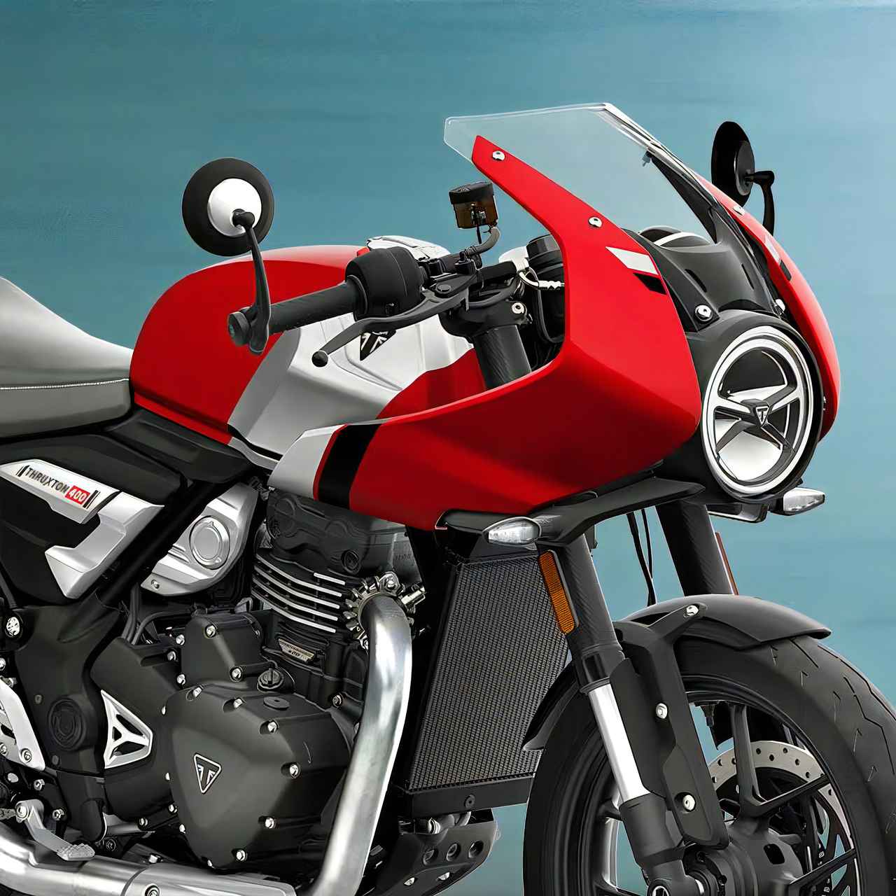 画像2: 【世界初公開!!】トライアンフ「スラクストン400」インドでデビュー！ 日本導入もあるか!?