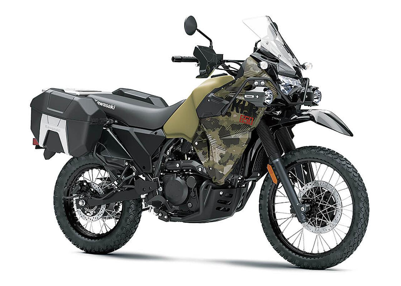 画像5: 【北米で人気！】カワサキ「KLR650アドベンチャー」はタフで武骨な“本格派”【世界でがんばる!! 日本メーカーの珍車大図鑑 Vol.7】