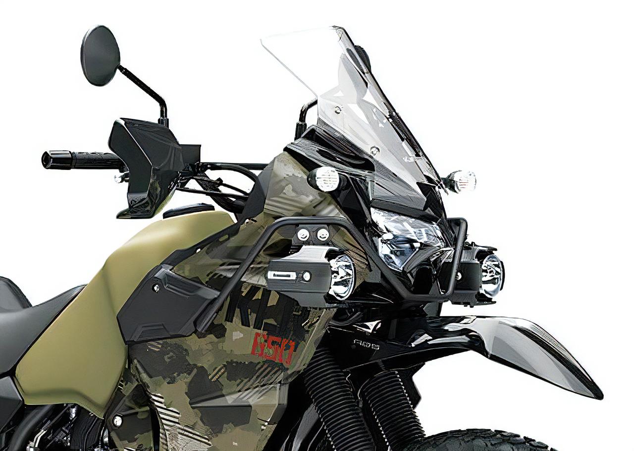 画像3: 【北米で人気!】カワサキ「KLR650アドベンチャー」はタフで武骨な“本格派”【世界でがんばる!! 日本メーカーの珍車大図鑑 Vol.7】