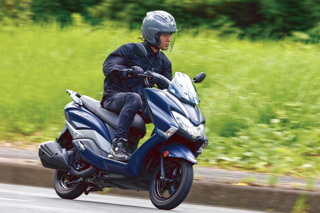 画像: スズキ「バーグマンストリート125EX」インプレ