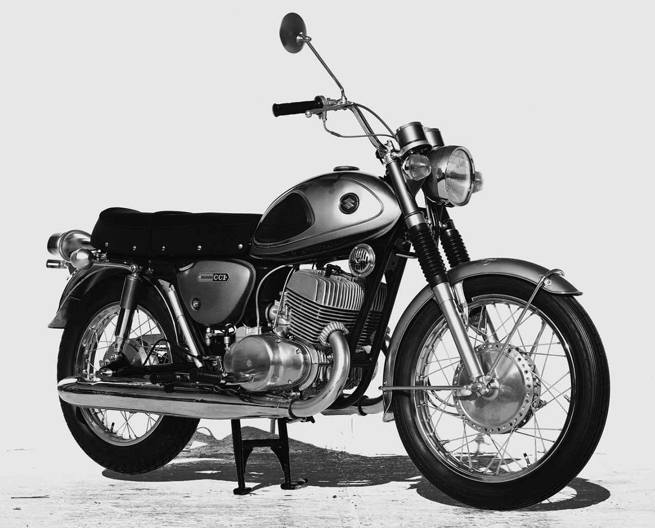 画像: SUZUKI T500(1968年)