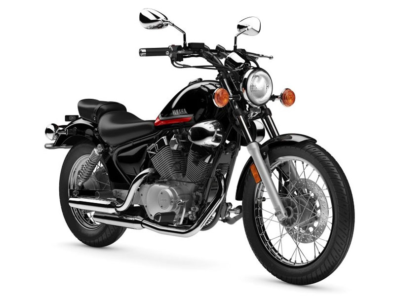 画像: YAMAHA V-STAR 250 販売国：アメリカ、カナダ 総排気量：249cc エンジン形式：空冷4ストSOHC2バルブV型2気筒 シート高：685mm 車両重量：147kg 現地価格：4799USドル ※約70万4738円