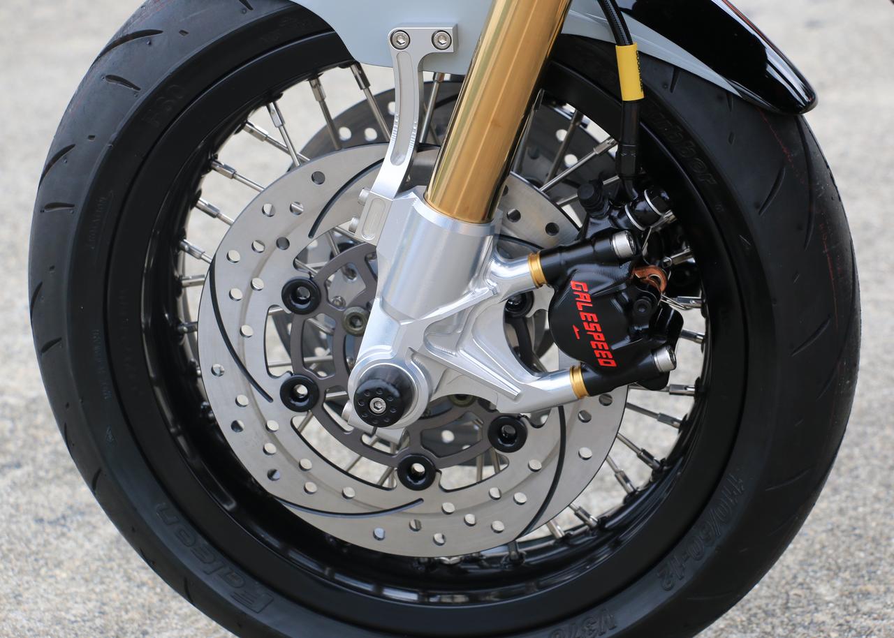 画像5: ホンダ モンキーをベースにまるでビッグバイクのようなスタイリングに激変させたスペシャルカスタムマシン