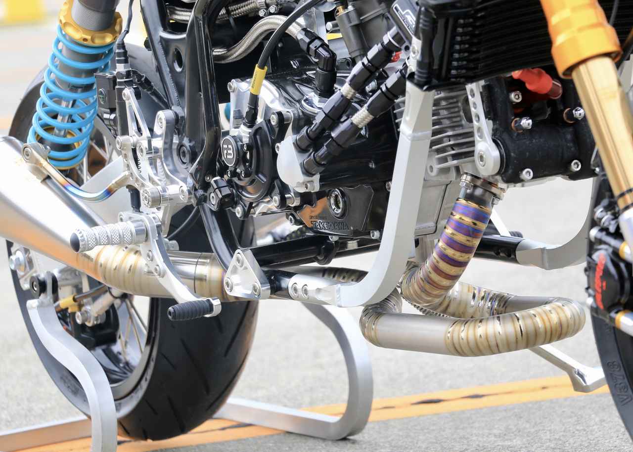 画像13: ホンダ モンキーをベースにまるでビッグバイクのようなスタイリングに激変させたスペシャルカスタムマシン