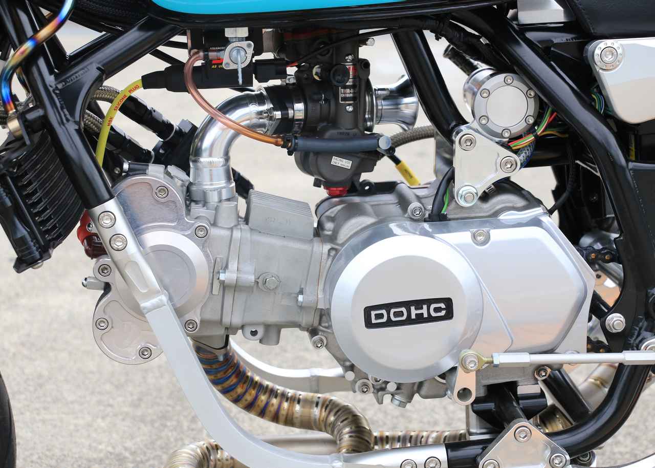 画像11: ホンダ モンキーをベースにまるでビッグバイクのようなスタイリングに激変させたスペシャルカスタムマシン