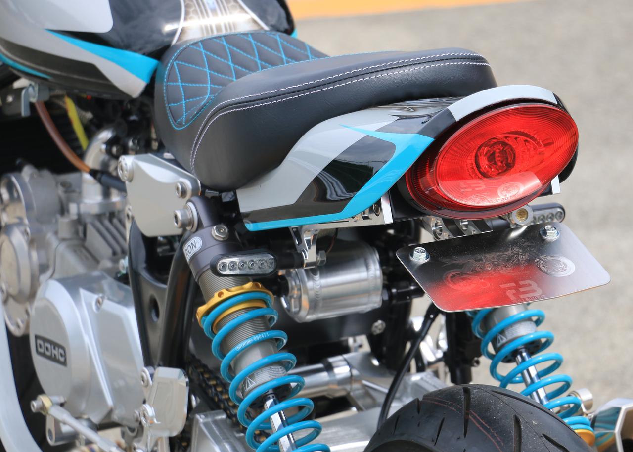 画像18: ホンダ モンキーをベースにまるでビッグバイクのようなスタイリングに激変させたスペシャルカスタムマシン
