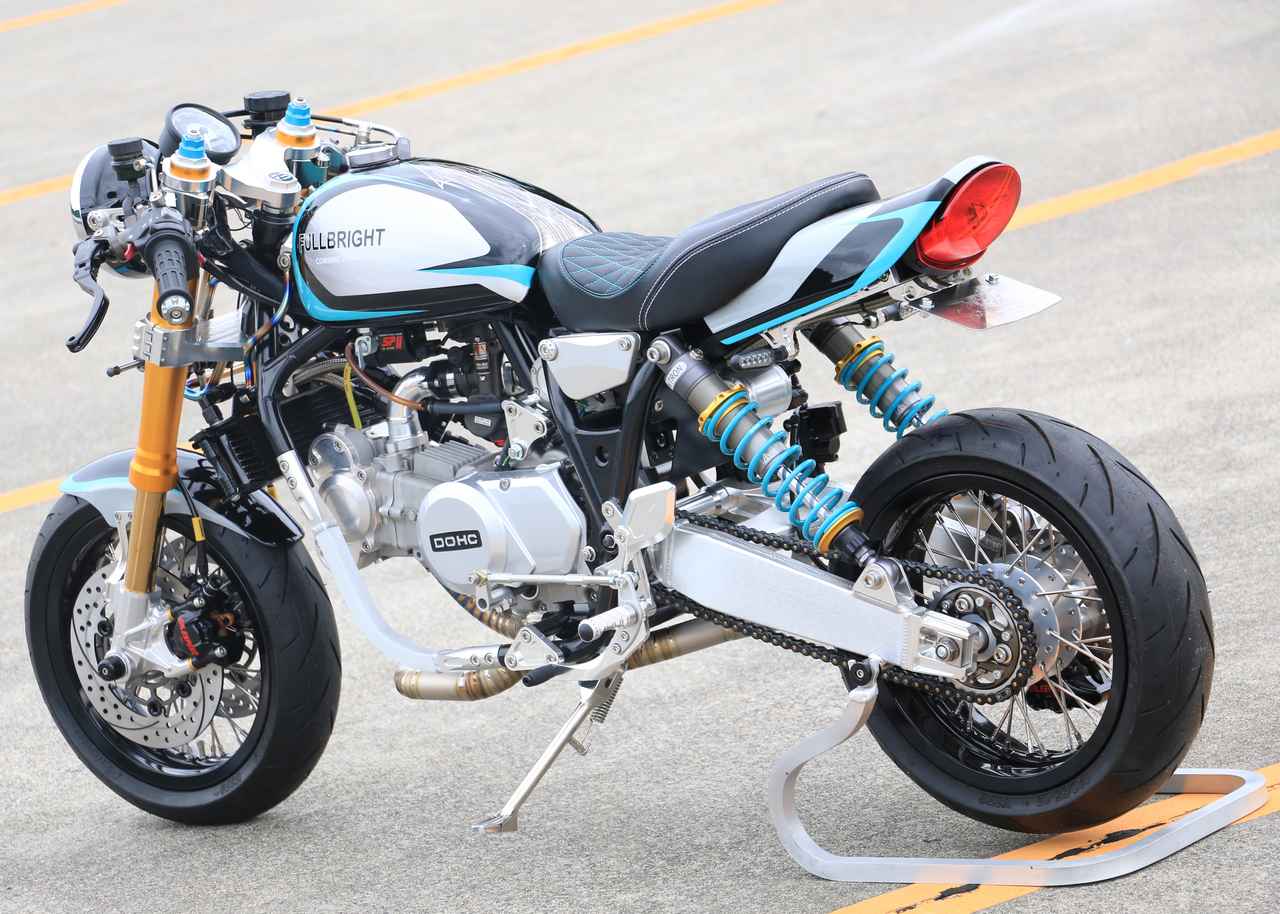 画像3: ホンダ モンキーをベースにまるでビッグバイクのようなスタイリングに激変させたスペシャルカスタムマシン