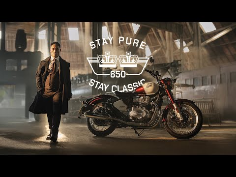 画像: The new Royal Enfield Classic 650 twin | Stay Pure, Stay Classic www.youtube.com